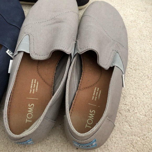 Women's toms slip on shoe 9 classic alpargata heritage - Picture 2 of 7